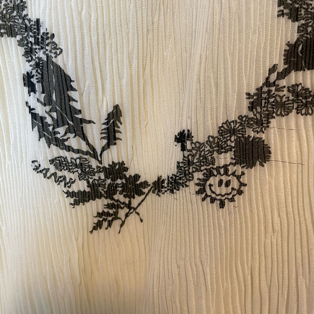 GANNI Georgette Midi Skirt - Size 44 (US 12) - Picture 3 of 7
